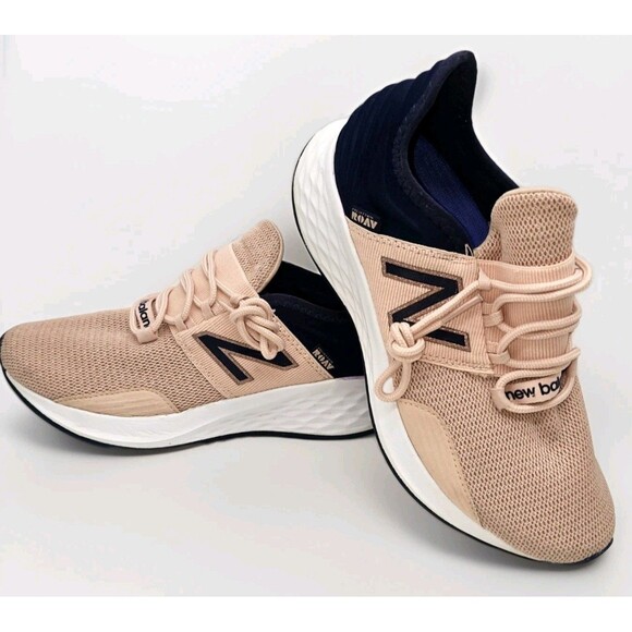 New Balance Fresh Foam Roav WROAVSG Sneaker Women's 7 Pink Blue Run Walk - Picture 2 of 16
